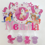 Именные детские  часы - Пони thumb-image 2