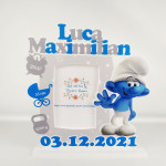 Rama foto personalizate pentru băieței cu Smurfs 1 thumb-image 1