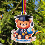 Medalii din lemn ,,Adio Gradiniță,, cu Ursulet 1 thumb-image 2