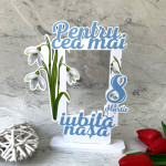 Rama foto ,,Cea mai iubita nasă '' cu ghiocei thumb-image 1