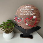 Trofeu personalizat  cu fluturasi thumb-image 1