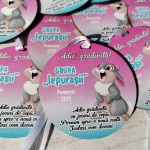 Medalii din lemn ,,Adio Gradiniță,, cu iepuras thumb-image 2