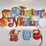 Led cu nume cu Dinozauri 2 thumb-image 1