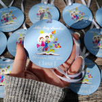 Medalii din lemn ,,Adio dragă Abecedar,, cu litere thumb-image 3