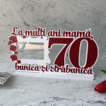 Rama foto cu flori rosii thumb-image 1