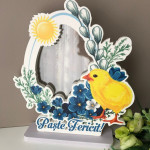 Ramă foto cu puișor Paște Fericit thumb-image 2