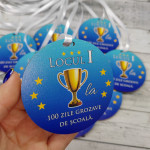 Medalii din lemn ,,100 zile grozave de scoală,, thumb-image 1