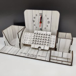 Suport birotică cu ceas thumb-image 1