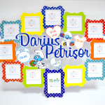 Rama foto pentru băieței cu Smurfs thumb-image 1