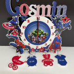 Именные детские  часы - Герой thumb-image 1