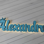 Led cu nume cu coroniță thumb-image 2