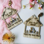 Ключница настенная - Домик thumb-image 1