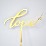 Topper pentru torta nunta LOVE thumb-image 1
