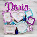 Именная рамка для девочки - Эльза и Анна thumb-image 1