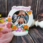 Ramă foto cu flori Paște Fericit thumb-image 1