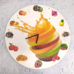 Ceas din lemn cu Fructe thumb-image 1