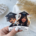 Medalii din lemn ,,Adio gradiniță,, cu baiat si fetita thumb-image 1