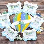 Именная рамка для мальчика "Balloon" thumb-image 1