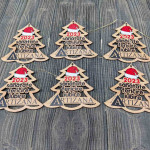 Ornament Craciun din placaj cu logoul companie 5 thumb-image 3