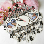 Настенные часы для нанашей - Серебро thumb-image 1