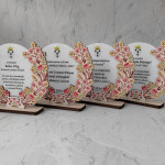Trofeu personalizat cu flori 1 thumb-image 2