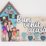 Ключница настенная - Моя семья thumb-image 1