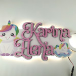 Led cu nume cu Unicorn thumb-image 1