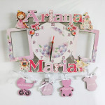 Часы-рамки для фото - Принцесса thumb-image 1