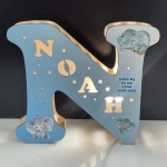 Светильник-буква из фанеры - Слоники thumb-image 1