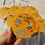 Medalii din lemn ,,Adio Gradiniță,, cu albinuță thumb-image 2