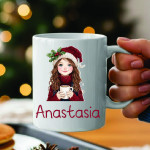 Cana personalizata cu Fetita cu canuta thumb-image 1