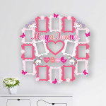 Rama foto pentru fetita cu pony thumb-image 1