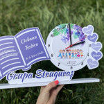 Ceas din plastic cu copii thumb-image 1