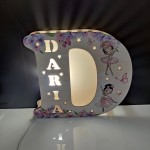 Светильник-буква из фанеры - Балерина thumb-image 2