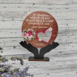 Trofeu din lemn cu  Flori thumb-image 1