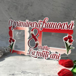 Rama foto ,,O primavara frumosa'' cu lalele thumb-image 1