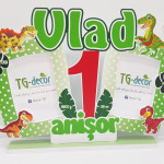 Именная рамка  для мальчика - Dino thumb-image 1