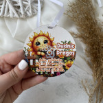 Medalii din lemn ,,Adio Gradiniță,, cu soare thumb-image 1