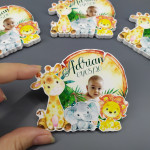 Подарки для гостей - Магниты зверята thumb-image 1