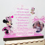 Trofeu personalizat cu Minnie - Pentru nasi thumb-image 1