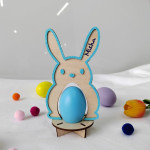 Suport din lemn pentru ouă iepuraș thumb-image 2