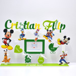 Stativ cu numele și rama cu familia lui Mickey Mouse thumb-image 1
