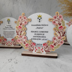 Trofeu personalizat cu flori 1 thumb-image 1