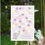 Guest book panou cu Elefantica thumb-image 1