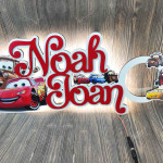 Led cu nume cu mașinuțe thumb-image 1