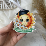 Medalii din lemn ,,Adio Gradiniță,, cu soare 1 thumb-image 1