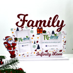 Rama foto personalizata cu tematica Craciunului "Family thumb-image 1