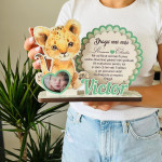 Trofeu personalizat din fanera cu  Leu thumb-image 1