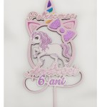 Topper pentru tortă unicorn thumb-image 1