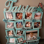 Именная рамка для девочки - Годик счастья thumb-image 1